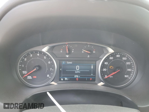 2024 GMC Terrain SLE with VIN 3GKALMEG0RL384763, listed as a Copart auction lot 53836935 with 279 mi miles and Salvage title. Bid and sale history available at DreamBid. Image 9.