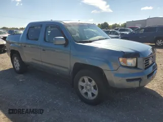 2006 Honda Ridgeline RTL with VIN 2HJYK16556H545357, listed as a Copart auction lot 70656694 with 153,668 mi miles and Salvage Title. Bid and sale history available at carsss.com. Image 4.