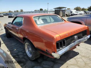 1970 Ford Mustang с VIN 0F01F169744, выставлен на аукционе Copart как лот 52200644 с пробегом 60 904 миль миль и Списание • Salvage title. История ставок и продаж доступна на DreamBid. Изображение 2.