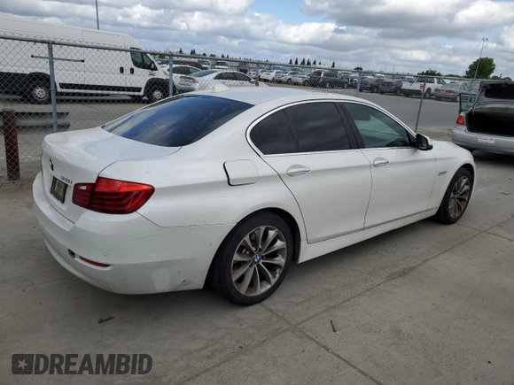 2016 BMW 5 Series 528i with VIN WBA5A5C57GG352367, listed as a Copart auction lot 54202325 with 90,284 mi miles and Salvage title. Bid and sale history available at DreamBid. Image 3.