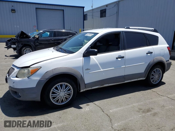 2008 Pontiac Vibe z VIN 5Y2SL65888Z402924, wystawiony jako Copart lot #58276875 z przebiegiem 145 090 mil mil oraz Czysty tytuł • Clean title. Historia ofert i sprzedaży dostępna na DreamBid. Obrazek 1.