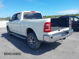 2020 Ram 2500 Longhorn with VIN 3C6UR5GL6LG230556, listed as a IAAI auction lot 38787704 with Not provided miles and . Bid and sale history available at DreamBid. Image 3.