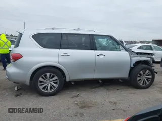 2017 Infiniti QX80 with VIN JN8AZ2NEXH9157802, listed as a IAAI auction lot 41382802 with 126,726 mi miles and . Bid and sale history available at DreamBid. Image 14.
