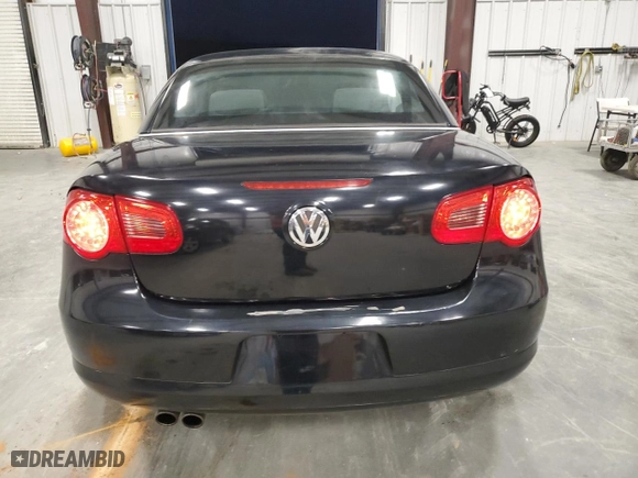 2010 Volkswagen Eos Komfort with VIN WVWBA7AH3AV012084, listed as a Copart auction lot 46534845 with 88,633 mi miles and Salvage Title. Bid and sale history available at carsss.com. Image 6.