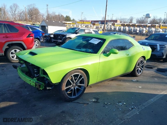 2023 Dodge Challenger GT with VIN 2C3CDZJG6PH692776, listed as a IAAI auction lot 41465070 with 7,192 mi miles. Bid and sale history available at carsss.com. Image 2.