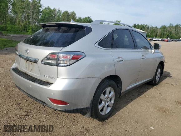 2012 Lexus RX 350 with VIN JTJBK1BA7C2446165, listed as a Copart auction lot 56890155 with 215,338 mi miles and Salvage title. Bid and sale history available at DreamBid. Image 3.