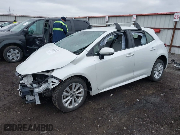 2023 Toyota Corolla SE with VIN JTND4MBE3P3201031, listed as a IAAI auction lot 41944692 with 39,712 mi miles and . Bid and sale history available at DreamBid. Image 18.