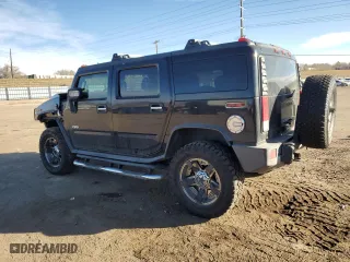 2008 Hummer H2 SUV with VIN 5GRGN23888H108830, listed as a Copart auction lot 82660574 with 180,197 mi miles and Salvage Title. Bid and sale history available at carsss.com. Image 2.