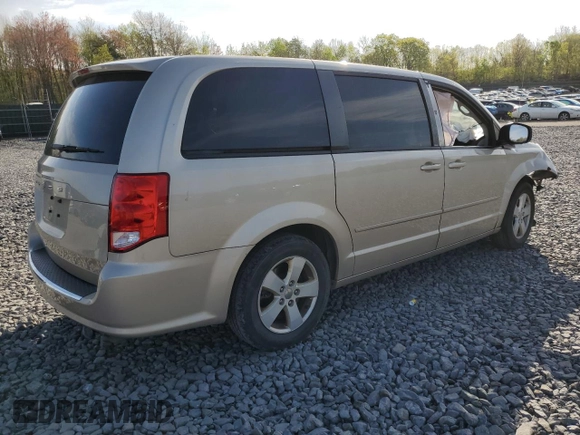 2014 Dodge Grand Caravan SE with VIN 2C4RDGBGXER187212, listed as a Copart auction lot 54768045 with 171,244 mi miles and Salvage Title. Bid and sale history available at DreamBid. Image 3.