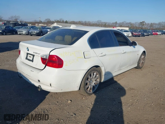 2008 BMW 3 Series 335xi with VIN WBAVD53598A285654, listed as a IAAI auction lot 41366017 with 999,999 mi miles. Bid and sale history available at carsss.com. Image 4.