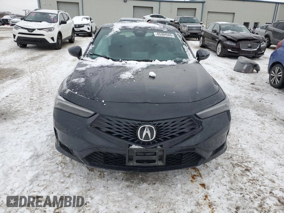 2024 Acura Integra w/A-Spec Package with VIN 19UDE4H34RA019183, listed as a Copart auction lot 45304555 with 14,811 mi miles and Salvage Title. Bid and sale history available at carsss.com. Image 5.
