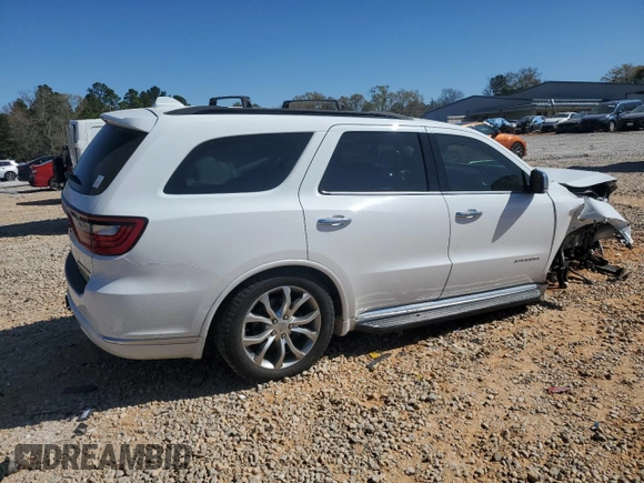 2017 Dodge Durango Citadel Anodized Platinum with VIN 1C4RDHEG6HC680609, listed as a Copart auction lot 49620065 with 111,365 mi miles and Salvage Title. Bid and sale history available at carsss.com. Image 3.