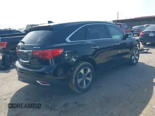 2014 Acura MDX with VIN 5FRYD3H28EB004674, listed as a IAAI auction lot 41564414 with 186,220 mi miles. Bid and sale history available at carsss.com. Image 4.