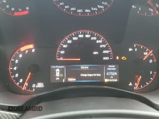 2016 Cadillac ATS-V with VIN 1G6AN1RY8G0166235, listed as a Copart auction lot 86364194 with 47,524 mi miles and Salvage Title. Bid and sale history available at carsss.com. Image 9.