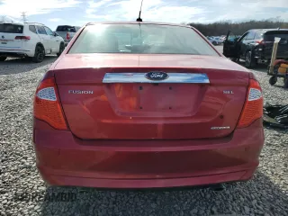 2011 Ford Fusion SEL with VIN 3FAHP0JG7BR273293, listed as a Copart auction lot 49473585 with 85,509 mi miles and Salvage Title. Bid and sale history available at carsss.com. Image 6.