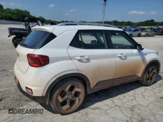 2021 Hyundai Venue SEL with VIN KMHRC8A37MU086732, listed as a Copart auction lot 59183105 with 104,202 mi miles and Salvage title. Bid and sale history available at DreamBid. Image 3.