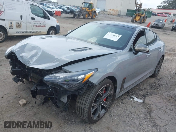 2019 Kia Stinger GT1 with VIN KNAE45LCXK6061530, listed as a IAAI auction lot 41750697 with 90,212 mi miles and . Bid and sale history available at DreamBid. Image 20.