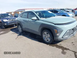 2024 Hyundai Kona SE with VIN KM8HACABXRU077297, listed as a IAAI auction lot 41562438 with 20,660 mi miles and . Bid and sale history available at carsss.com. Image 1.