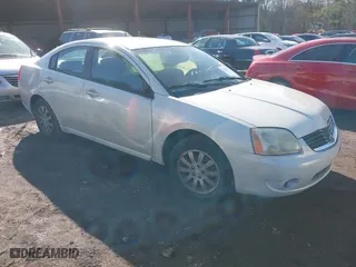 2008 Mitsubishi Galant ES with VIN 4A3AB36F98E014518, listed as a IAAI auction lot 41317910 with 233,385 mi miles. Bid and sale history available at carsss.com. Image 1.