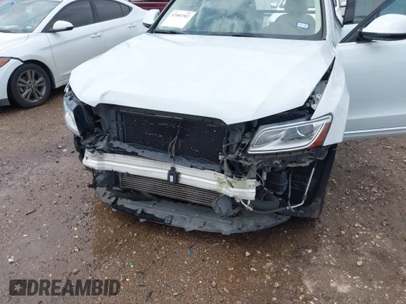 2015 Audi Q5 Premium Plus with VIN WA1LFAFP4FA067607, listed as a IAAI auction lot 42081902 with 93,780 mi miles and . Bid and sale history available at DreamBid. Image 6.