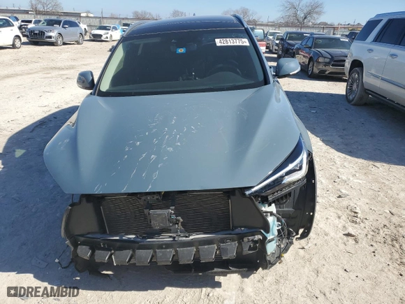 2023 Infiniti QX50 SENSORY with VIN 3PCAJ5EB5PF109056, listed as a Copart auction lot 42813775 with 13,665 mi miles and Salvage Title. Bid and sale history available at carsss.com. Image 5.