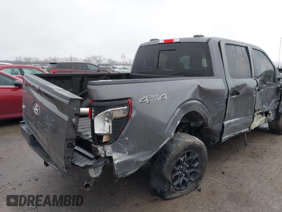 2024 Ford F-150 XLT with VIN 1FTFW3L52RKD43637, listed as a IAAI auction lot 41542868 with 29,468 mi miles. Bid and sale history available at carsss.com. Image 6.
