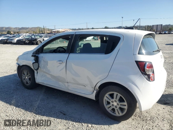 2016 Chevrolet Sonic LT with VIN 1G1JC6SG8G4150331, listed as a Copart auction lot 49553625 with 124,336 mi miles and Clean Title. Bid and sale history available at carsss.com. Image 2.