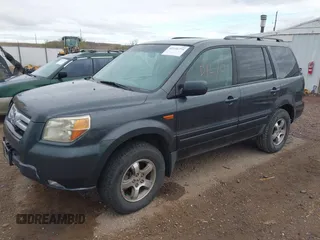 2006 Honda Pilot EX with VIN 2HKYF18426H502390, listed as a IAAI auction lot 42146354 with 164,937 mi miles and . Bid and sale history available at DreamBid. Image 2.
