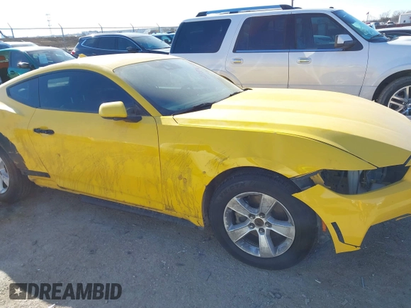 2024 Ford Mustang EcoBoost with VIN 1FA6P8TH4R5132190, listed as a IAAI auction lot 41390659 with 25,873 mi miles and . Bid and sale history available at DreamBid. Image 17.