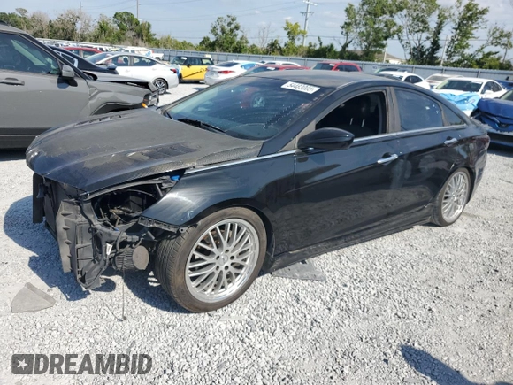 2013 Hyundai Sonata Limited with VIN 5NPEC4AC7DH573855, listed as a Copart auction lot 54483005 with 171,607 mi miles and Salvage Title. Bid and sale history available at carsss.com. Image 1.