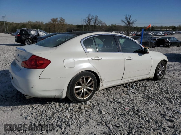 2008 Infiniti G35 Sedan x with VIN JNKBV61F08M278500, listed as a Copart auction lot 50432515 with 303,816 mi miles and Salvage Title. Bid and sale history available at carsss.com. Image 3.