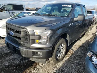 2017 Ford F-150 XL с VIN 1FTEX1C88HKE15205, выставлен на аукционе Copart как лот 83009634 с пробегом 90 110 миль миль и Списание • Salvage title. История ставок и продаж доступна на DreamBid. Изображение 1.