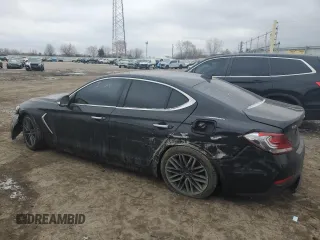 2019 Genesis G70 Advanced z VIN KMTG34LA4KU016698, wystawiony jako Copart lot #44620145 z przebiegiem 101 350 mil mil oraz Szkoda całkowita • Salvage title. Historia ofert i sprzedaży dostępna na DreamBid. Obrazek 2.