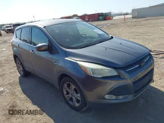 2014 Ford Escape SE z VIN 1FMCU0GX9EUE20677, wystawiony jako IAAI lot #41656026 z przebiegiem 141 713 mil mil oraz . Historia ofert i sprzedaży dostępna na DreamBid. Obrazek 1.