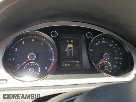 2012 Volkswagen CC R-Line z VIN WVWMP7AN5CE534912, wystawiony jako Copart lot #58267995 z przebiegiem 124 995 mil mil oraz Szkoda całkowita • Salvage title. Historia ofert i sprzedaży dostępna na DreamBid. Obrazek 9.