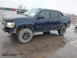 2007 Chevrolet Avalanche LT w/3LT with VIN 3GNFK12317G118640, listed as a IAAI auction lot 41735210 with 0 mi miles. Bid and sale history available at carsss.com. Image 14.