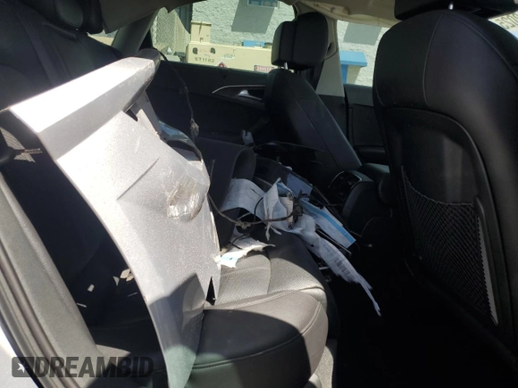 2016 Audi A6 Prestige with VIN WAUHGAFC1GN129672, listed as a Copart auction lot 58432025 with 62,484 mi miles and Salvage title. Bid and sale history available at DreamBid. Image 10.