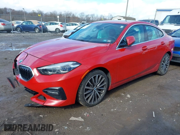 2020 BMW 2 Series 228i xDrive with VIN WBA73AK05L7F66529, listed as a IAAI auction lot 41575774 with 53,647 mi miles. Bid and sale history available at carsss.com. Image 17.