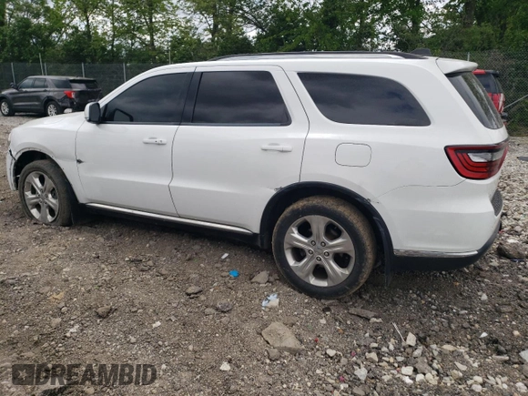 2014 Dodge Durango Limited with VIN 1C4RDJDG3EC597255, listed as a Copart auction lot 56186895 with 175,040 mi miles and Clean title. Bid and sale history available at DreamBid. Image 2.
