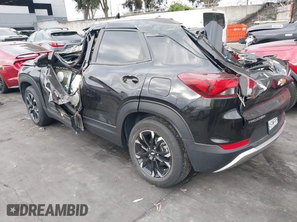 2022 Chevrolet TrailBlazer LT with VIN KL79MPS26NB010883, listed as a IAAI auction lot 41812015 with 61,508 mi miles and . Bid and sale history available at DreamBid. Image 3.