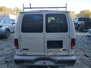 2003 Ford Econoline Cargo with VIN 1FTRE14263HC04236, listed as a Copart auction lot 77628444 with 163,778 mi miles and Salvage Title. Bid and sale history available at carsss.com. Image 6.