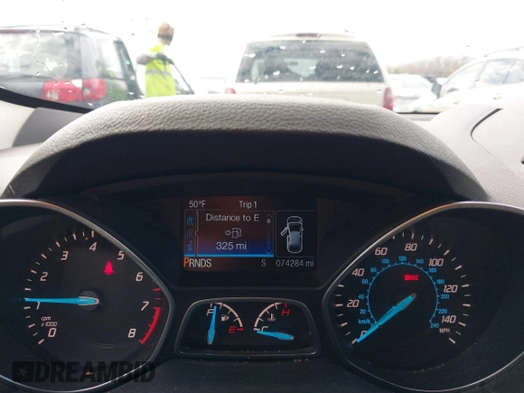 2016 Ford Escape SE with VIN 1FMCU9GXXGUB02932, listed as a IAAI auction lot 41797351 with 74,284 mi miles. Bid and sale history available at carsss.com. Image 7.