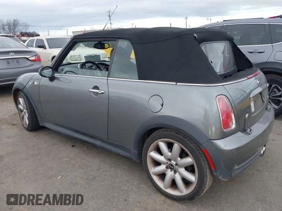 2007 MINI Convertible S with VIN WMWRH33527TJ43515, listed as a IAAI auction lot 41651846 with Not provided miles and . Bid and sale history available at DreamBid. Image 3.