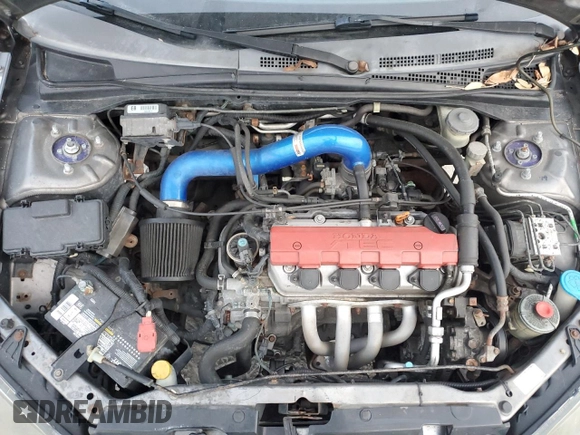 2005 Honda Civic EX with VIN 1HGEM21915L079673, listed as a Copart auction lot 81553344 with 187,454 mi miles and Salvage Title. Bid and sale history available at carsss.com. Image 11.