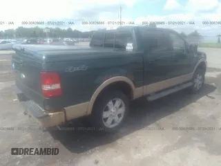 2008 Ford F-150 XLT with VIN 1FTPW14568FA83628, listed as a IAAI auction lot 30828685 with 120,920 mi miles and . Bid and sale history available at DreamBid. Image 4.