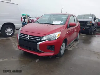 2024 Mitsubishi Mirage ES with VIN ML32AUHJ0RH026870, listed as a IAAI auction lot 41875784 with 2798 miles. Bid and sale history available at carsss.com. Image 19.