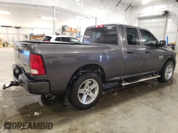 2017 Ram 1500 Express with VIN 1C6RR7FG1HS756504, listed as a Copart auction lot 46094735 with 121,508 mi miles and Non Repairable. Bid and sale history available at carsss.com. Image 3.