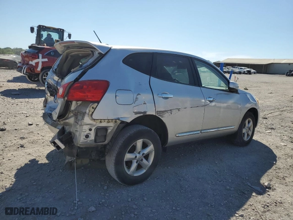 2013 Nissan Rogue S with VIN JN8AS5MT2DW543454, listed as a Copart auction lot 45627325 with 136,614 mi miles and Salvage Title. Bid and sale history available at carsss.com. Image 3.