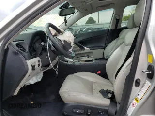 2010 Lexus IS 250 with VIN JTHCF5C2XA5041633, listed as a Copart auction lot 54698185 with 131,792 mi miles and Salvage title. Bid and sale history available at DreamBid. Image 7.