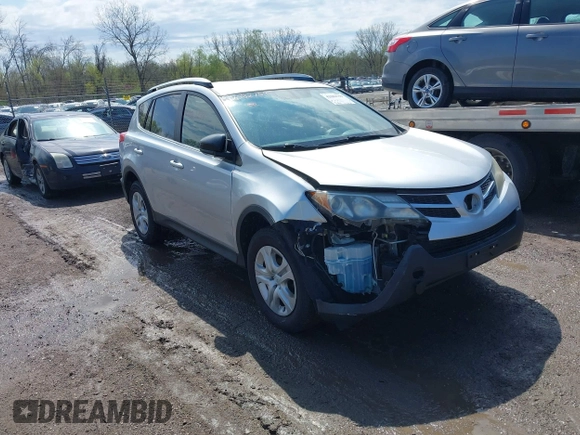 2014 Toyota RAV4 LE with VIN JTMBFREV7ED050667, listed as a IAAI auction lot 42082759 with 270,927 mi miles and . Bid and sale history available at DreamBid. Image 1.